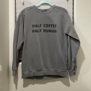 Pink lily crew neck sweat shirts